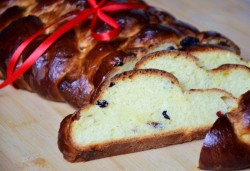Пасхальная булка с изюмом - шаг 20 Пасхальная булка с изюмом - шаг 20