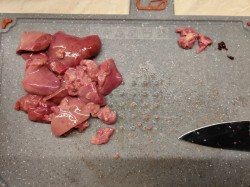 Печень отварная