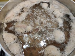 Печень отварная