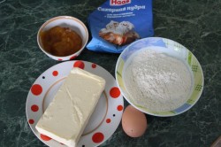 название картинки Печенье Курабье с джемом