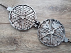 название картинки Печенье вафли в форме на газу