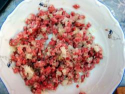 Шампиньоны фаршированные, запеченные в духовке