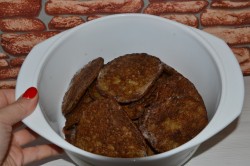 Печеночные оладьи из куриной печени