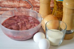Печеночные оладьи из куриной печени
