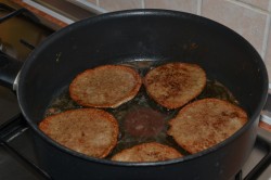 Печеночные оладьи из куриной печени