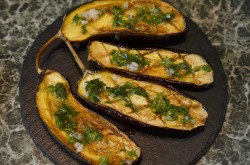 название картинки Печеные баклажаны в духовке