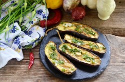 название картинки Печеные баклажаны в духовке