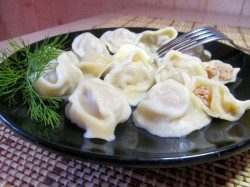 Тесто для пельменей без яиц - шаг 20 Тесто для пельменей без яиц - шаг 20