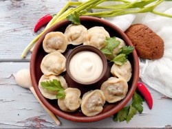 название картинки Пельмени домашние классические