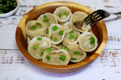 Пельмени с грибами