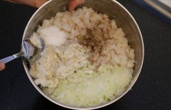 Рыбные пельмени из трески