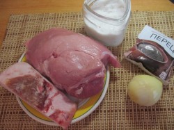 название картинки Свиные пельмени из свинины