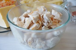 Пенне с курицей и болгарским перцем