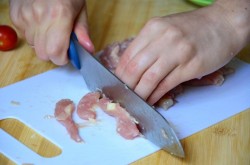 Пенне с курицей и овощами