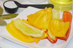 название картинки Перец болгарский на зиму дольками маринованный