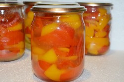 название картинки Перец болгарский на зиму дольками маринованный