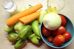 название картинки Болгарский перец с морковью на зиму