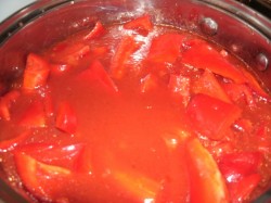 Перец в томатном соке на зиму