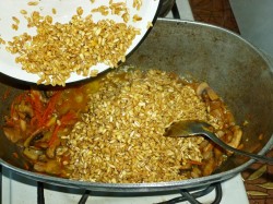 Перлотто с грибами классический