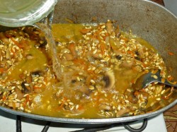 Перлотто с грибами классический