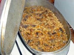 Перлотто с грибами классический