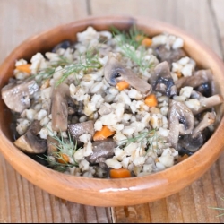 Перловая каша с грибами