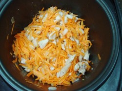 название картинки Перловая каша с курицей в мультиварке