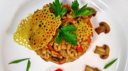 Перловка с грибами в мультиварке