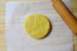 Пирог песочная галета с персиками