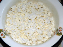 Песочно творожный пирог