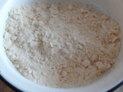 Песочно творожный пирог