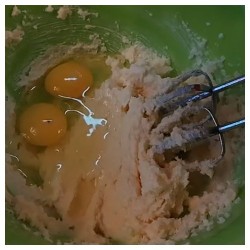 название картинки Песочное печенье с арахисом на новый год