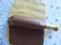 название картинки Песочное печенье шоколадно-ванильное