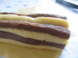 название картинки Песочное печенье шоколадно-ванильное