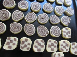 название картинки Песочное печенье шоколадно-ванильное