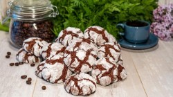 название картинки Песочное шоколадное печенье по-домашнему