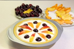 название картинки Песочный пирог с творогом и щавелем