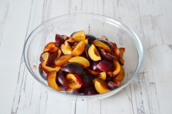 название картинки Песочный сливовый пирог