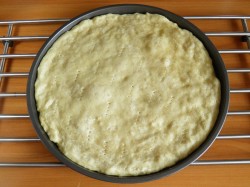 название картинки Пицца бездрожжевая с грибами на яйце и молоке