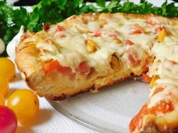 название картинки Пицца без колбасы