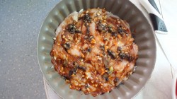 Пицца без теста на курице