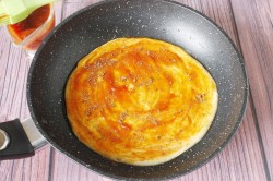 название картинки Пицца Минутка на сковороде быстрая и простая