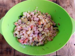 название картинки Пицца на батоне в духовке