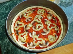 название картинки Пицца на пиве