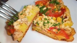 название картинки Пицца на сковороде за 15 минут