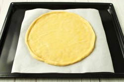 название картинки Пицца на тонком тесте без дрожжей