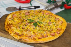Пицца с кукурузой - шаг 21 Пицца с кукурузой - шаг 21