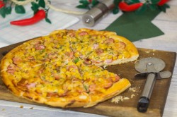 Пицца с кукурузой - шаг 22 Пицца с кукурузой - шаг 22