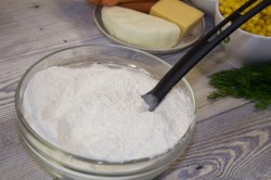 Пицца с кукурузой - шаг 3 Пицца с кукурузой - шаг 3