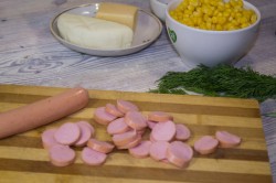 Пицца с кукурузой - шаг 9 Пицца с кукурузой - шаг 9